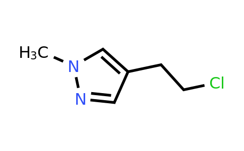 1093881-63-0 | 4-(2-Chloroethyl)-1-methyl-1H-pyrazole