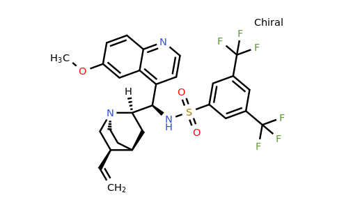 N-[(9R)-6'-Methoxycinchonan-9-yl]-3,5-bis(trifluoromethyl)benzenesulfonamide