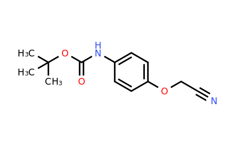 1099655-02-3 | Tert-butyl (4-(cyanomethoxy)phenyl)carbamate