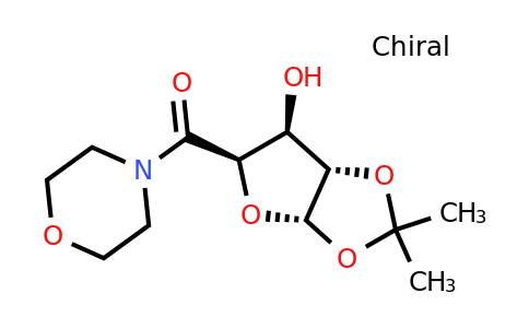 ((3AS,5R,6S,6aS)-6-hydroxy-2,2-dimethyltetrahydrofuro[2,3-d][1,3]dioxol-5-yl)(morpholino)methanone