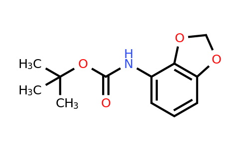 111081-10-8 | Tert-butyl n-(1,3-dioxaindan-4-yl)carbamate