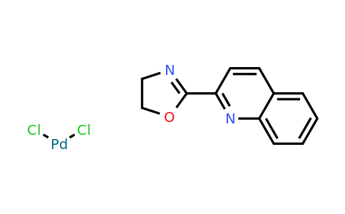 1150097-98-5 | DIchloro[2-(4,5-dihydro-2-oxazolyl)quinoline]palladium(II)