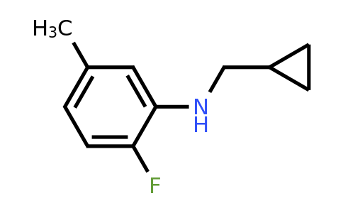 1154386-16-9 | n-(Cyclopropylmethyl)-2-fluoro-5-methylaniline