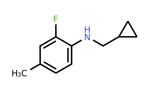 1154386-24-9 | n-(Cyclopropylmethyl)-2-fluoro-4-methylaniline