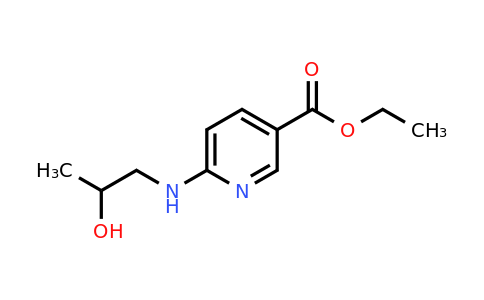 1155608-28-8 | Ethyl 6-((2-hydroxypropyl)amino)nicotinate