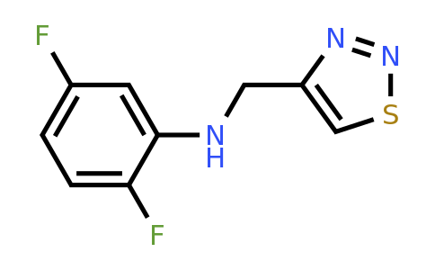 1156892-87-3 | n-((1,2,3-Thiadiazol-4-yl)methyl)-2,5-difluoroaniline