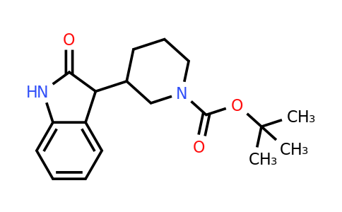 1160248-23-6 | tert-Butyl 3-(2-oxoindolin-3-yl)piperidine-1-carboxylate