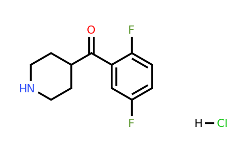 1172297-96-9 | 4-(2,5-Difluorobenzoyl)piperidine hydrochloride