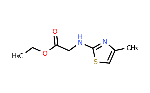 1179738-84-1 | Ethyl (4-methylthiazol-2-yl)glycinate