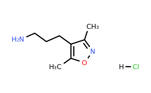 3-(3,5-Dimethylisoxazol-4-yl)propan-1-amine hydrochloride