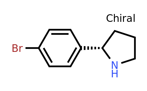 1189152-82-6 | (S)-2-(4-Bromophenyl)pyrrolidine