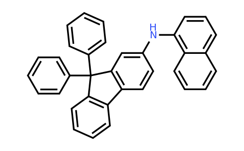 N-1-Naphthalenyl-9,9-diphenyl-9H-fluoren-2-amine