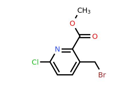 1201924-34-6 | methyl 3-(bromomethyl)-6-chloropicolinate