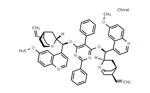 (9S)-(9''S)-9,9''-[(2,5-diphenyl-4,6-pyrimidinediyl)bis(oxy)]bis[6'-methoxycinchonan]