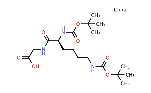 N2,N6-Bis[(1,1-dimethylethoxy)carbonyl]-L-lysylglycine