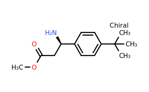 1213631-18-5 | Methyl (r)-3-amino-3-(4-(tert-butyl)phenyl)propanoate