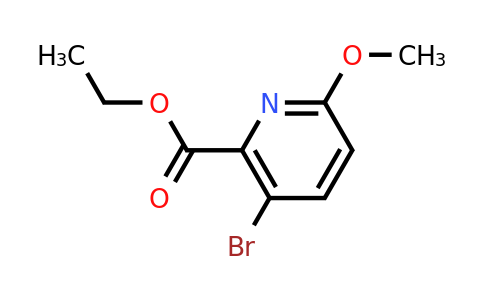 1214377-88-4 | Ethyl 3-bromo-6-methoxypicolinate