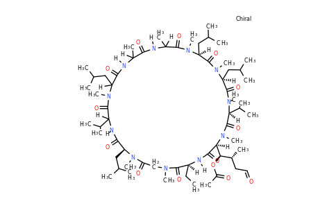 6-[(3R,4R)-3-(Acetyloxy)-N,4-dimethyl-6-oxo-L-norleucine] Cyclosporin A