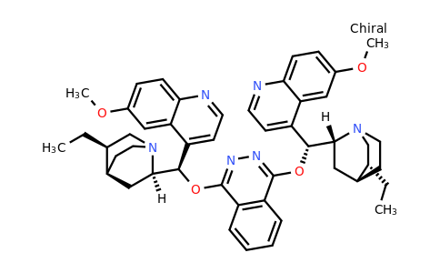 1-((1R)-((2R,4R,5S)-5-Ethylquinuclidin-2-yl)(6-methoxyquinolin-4-yl)methoxy)-4-((1R)-((2R,4S,5R)-5-ethylquinuclidin-2-yl)(6-methoxyquinolin-4-yl)methoxy)phthalazine