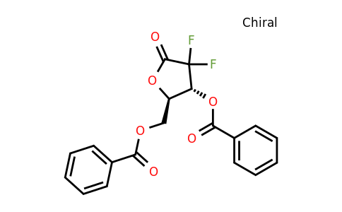 ((2R,3R)-3-(Benzoyloxy)-4,4-difluoro-5-oxotetrahydrofuran-2-yl)methyl benzoate