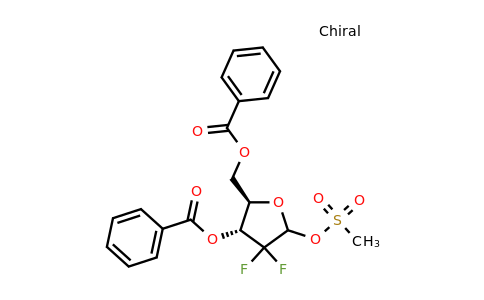 ((2R,3R)-3-(Benzoyloxy)-4,4-difluoro-5-((methylsulfonyl)oxy)tetrahydrofuran-2-yl)methyl benzoate