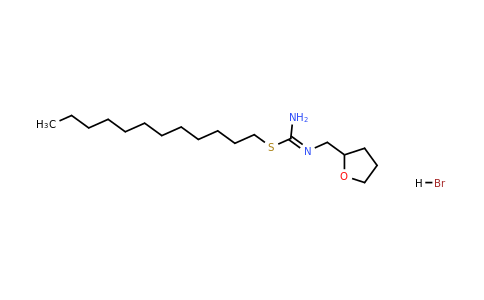 1221728-95-5 | Dodecyl n'-((tetrahydrofuran-2-yl)methyl)carbamimidothioate hydrobromide