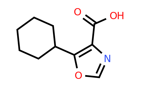 5-Cyclohexyloxazole-4-carboxylic acid