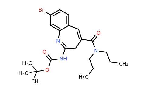 1226791-82-7 | tert-Butyl (8-bromo-4-(dipropylcarbamoyl)-3H-benzo[b]azepin-2-yl)carbamate