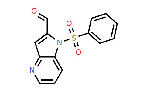 1227269-10-4 | 1-(phenylsulfonyl)-1H-pyrrolo[3,2-b]pyridine-2-carbaldehyde