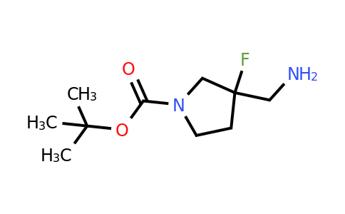 1228765-06-7 | tert-Butyl 3-(aminomethyl)-3-fluoropyrrolidine-1-carboxylate