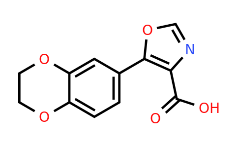 5-(2,3-Dihydro-1,4-benzodioxin-6-yl)-1,3-oxazole-4-carboxylic acid