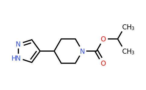 1245645-53-7 | Isopropyl 4-(1H-pyrazol-4-yl)piperidine-1-carboxylate