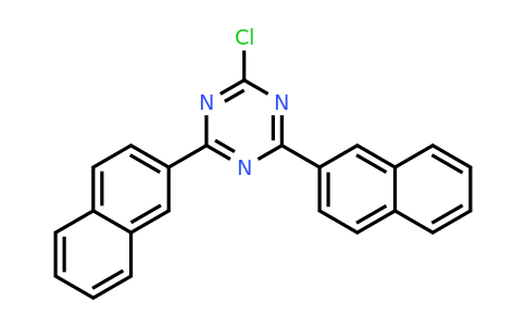 2-Chloro-4,6-bis(naphthalene-2-yl)-1,3,5-triazine