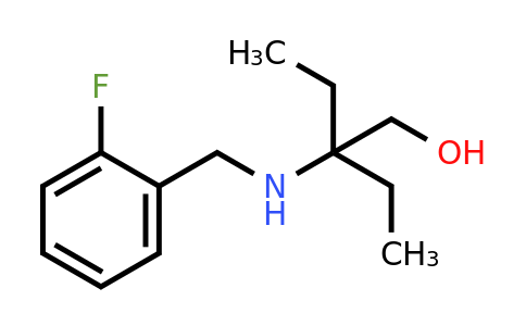 1247186-18-0 | 2-Ethyl-2-((2-fluorobenzyl)amino)butan-1-ol