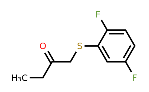 1249484-88-5 | 1-((2,5-Difluorophenyl)thio)butan-2-one