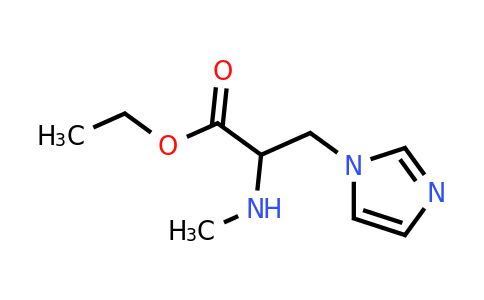 1249694-40-3 | Ethyl 3-(1h-imidazol-1-yl)-2-(methylamino)propanoate