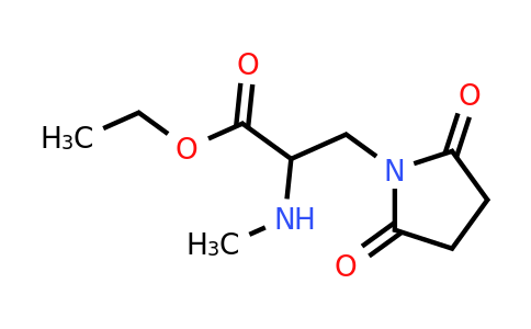 1250337-79-1 | Ethyl 3-(2,5-dioxopyrrolidin-1-yl)-2-(methylamino)propanoate