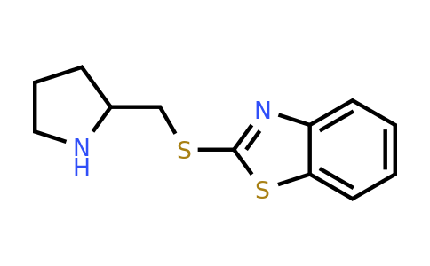 1250722-11-2 | 2-((Pyrrolidin-2-ylmethyl)thio)benzo[d]thiazole