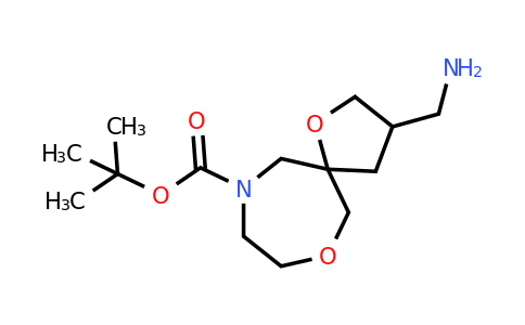 1251000-10-8 | Tert-butyl 3-(aminomethyl)-1,7-dioxa-10-azaspiro[4.6]Undecane-10-carboxylate