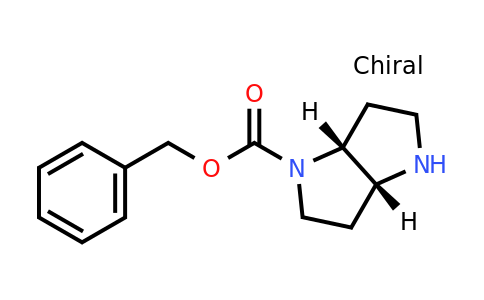 1251009-14-9 | Benzyl rel-(3aR,6aR)-octahydropyrrolo[3,2-b]pyrrole-1-carboxylate