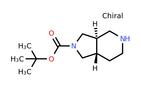 1251014-37-5 | rel-((3aR,7aS)-tert-Butyl hexahydro-1H-pyrrolo[3,4-c]pyridine-2(3H)-carboxylate)