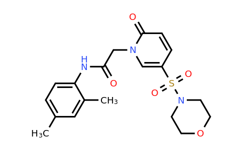 1251676-52-4 | N-(2,4-dimethylphenyl)-2-(5-(morpholinosulfonyl)-2-oxopyridin-1(2H)-yl)acetamide