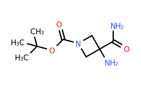 1254120-14-3 | tert-Butyl 3-amino-3-carbamoylazetidine-1-carboxylate