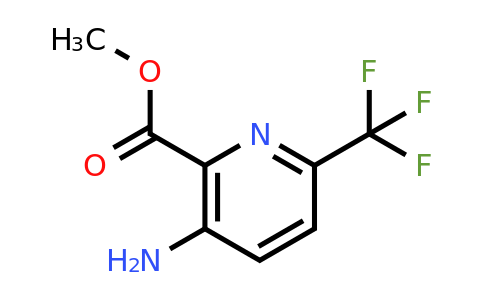 1256794-12-3 | Methyl 3-amino-6-(trifluoromethyl)picolinate