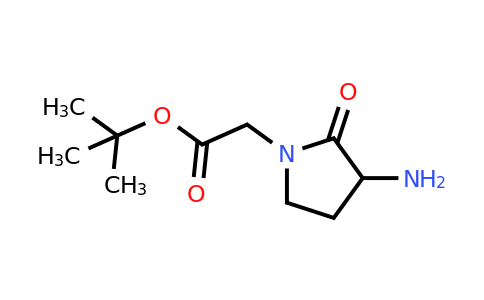 1260639-73-3 | tert-Butyl 2-(3-amino-2-oxopyrrolidin-1-yl)acetate