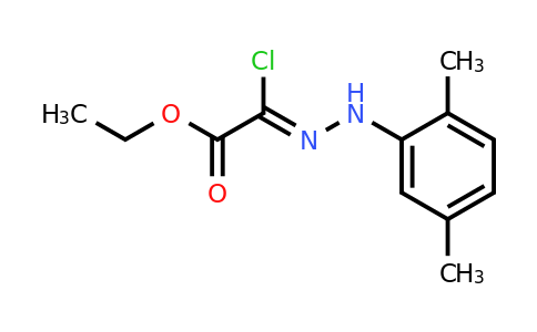 1264088-42-7 | Ethyl (2Z)-2-chloro-2-[2-(2,5-dimethylphenyl)hydrazin-1-ylidene]acetate