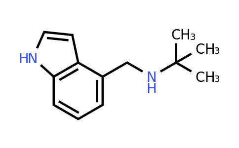 1269465-98-6 | n-((1h-Indol-4-yl)methyl)-2-methylpropan-2-amine