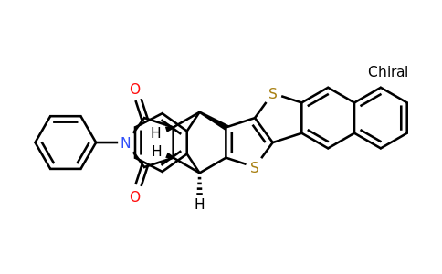 1269669-43-3 | rel-(5R,14S,15R,19R)-17-Phenyl-5,14-dihydro-5,14-[3,4]epipyrrolonaphtho[2,3-b]naphtho[2',3':4,5]thieno[2,3-d]thiophene-16,18-dione