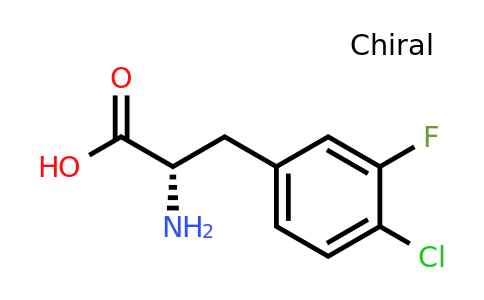 1269791-95-8 | (2s)-2-Amino-3-(4-chloro-3-fluorophenyl)propanoic acid