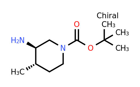 1271810-27-5 | rel-tert-Butyl (3R,4S)-3-amino-4-methylpiperidine-1-carboxylate